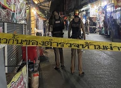 泰国曼谷邦卡皮区华马克街道兰甘亨巷58/3号发生一起恶性枪击案